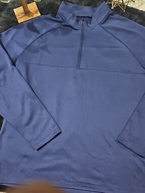 Nike Men’s Navy Half-Zip Performance Pullover